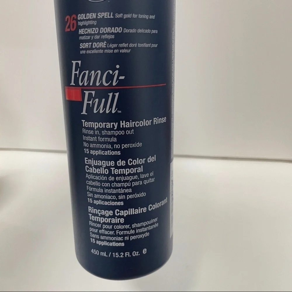 Roux Fanci-Full Rinse Temporary Hair Color Rinse-In 26 Golden Spell 15.2 OZ